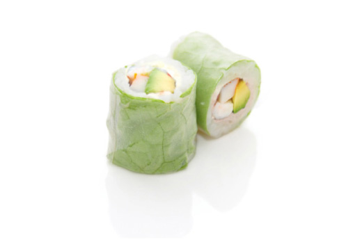 Maki printemps avocat crevette
