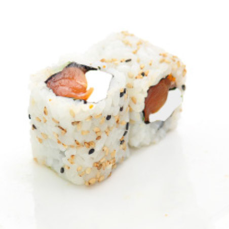 California saumon cheese