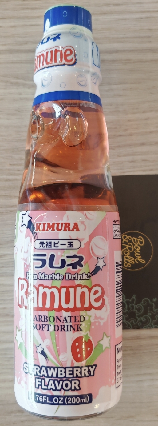 Ramune limonade fraise